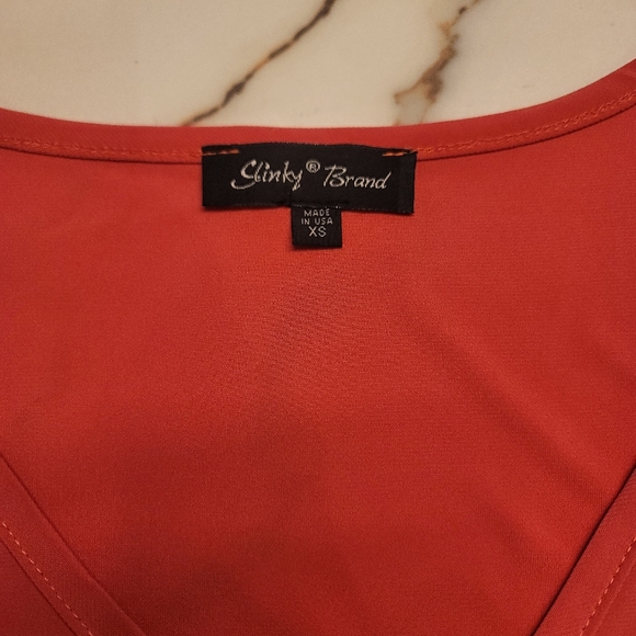 Slinky Brand Coral Tank Top Size XS - Picture 4 of 5